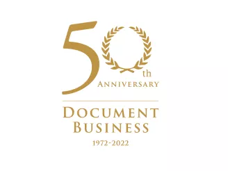 Sharp 50th Anniversary logo